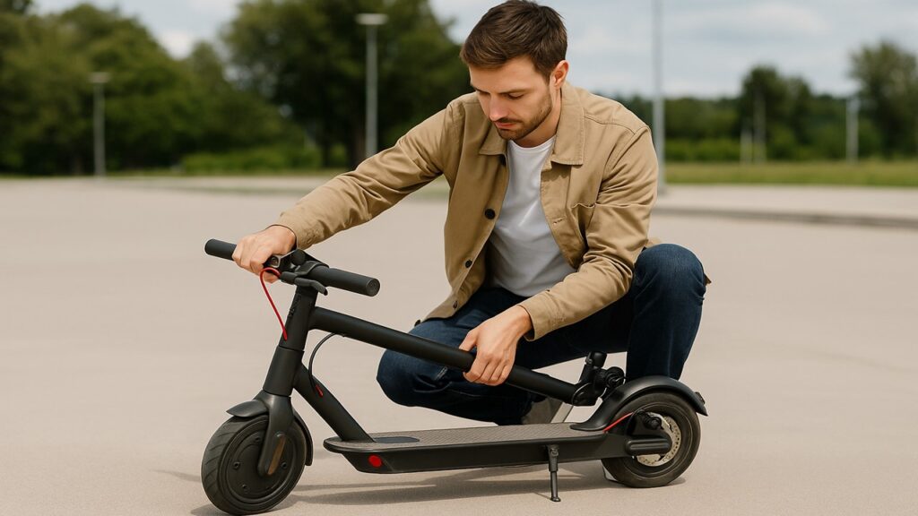 How to Fold an Electric Scooter