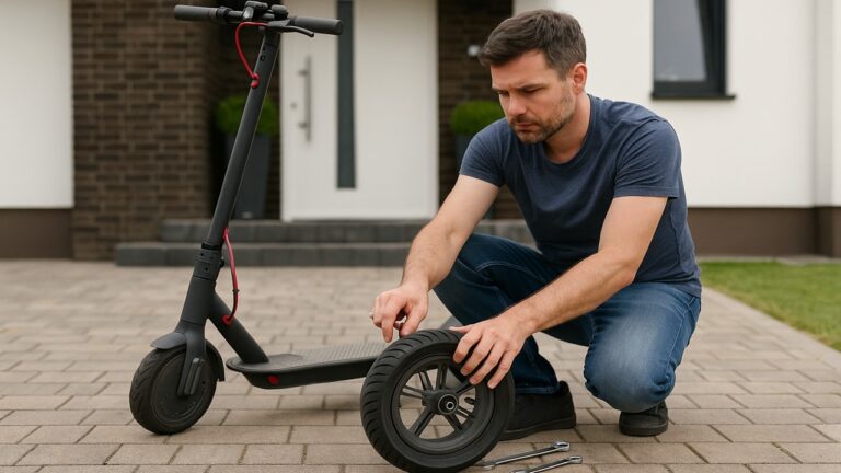 How to Remove Electric Scooter Tire From Rim